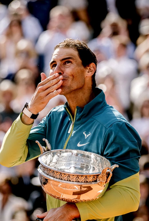 Rafa Nadal in court